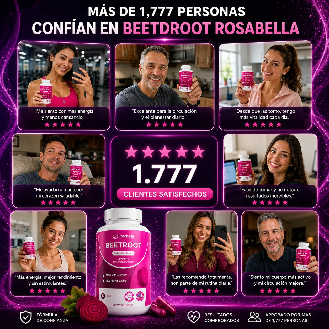 BEETDROOT APOYO NATURAL PARA TU CIRCULACION Y SALUD CARDIOVASCULAR🫀